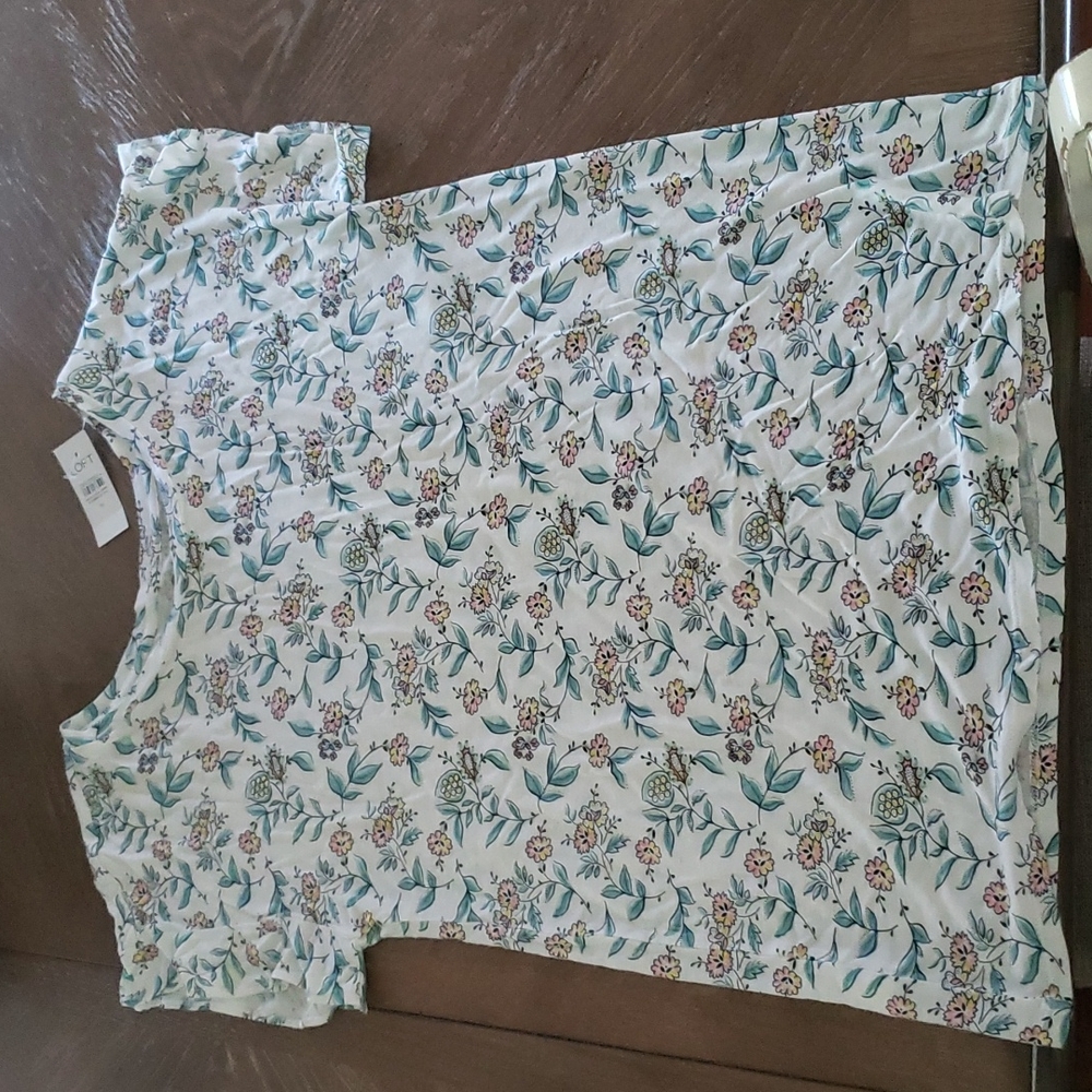Loft ruffle sleeve top